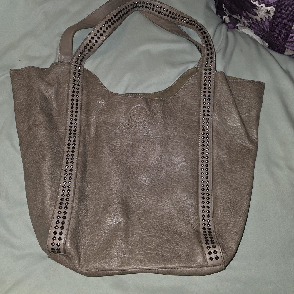 Stylish Tan Tote Bag